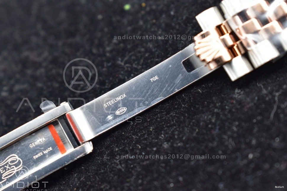 Dial Steel DateJust Silver 31 RG Diamonds 278289 Bezel Markers WF President Bracelet 316L and Syle Ladies on 0522